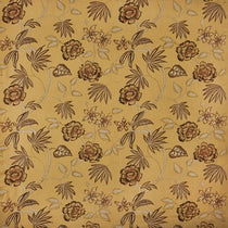Lotus Flower Umber Upholstered Pelmets